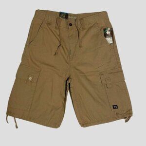 LRG Cargo Shorts Mens 32 Inch Regular Fit British Khaki